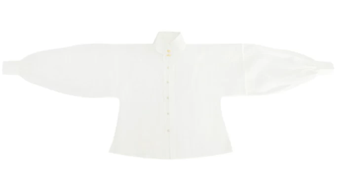 Women Modern Hanfu Blouse Black/White | HANFUBAO