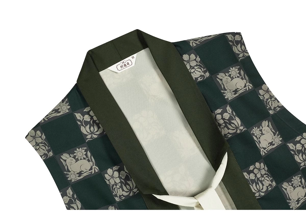 Unisex Modern 3-Piece Daily Hanfu Set, Lab Silk | HANFUBAO