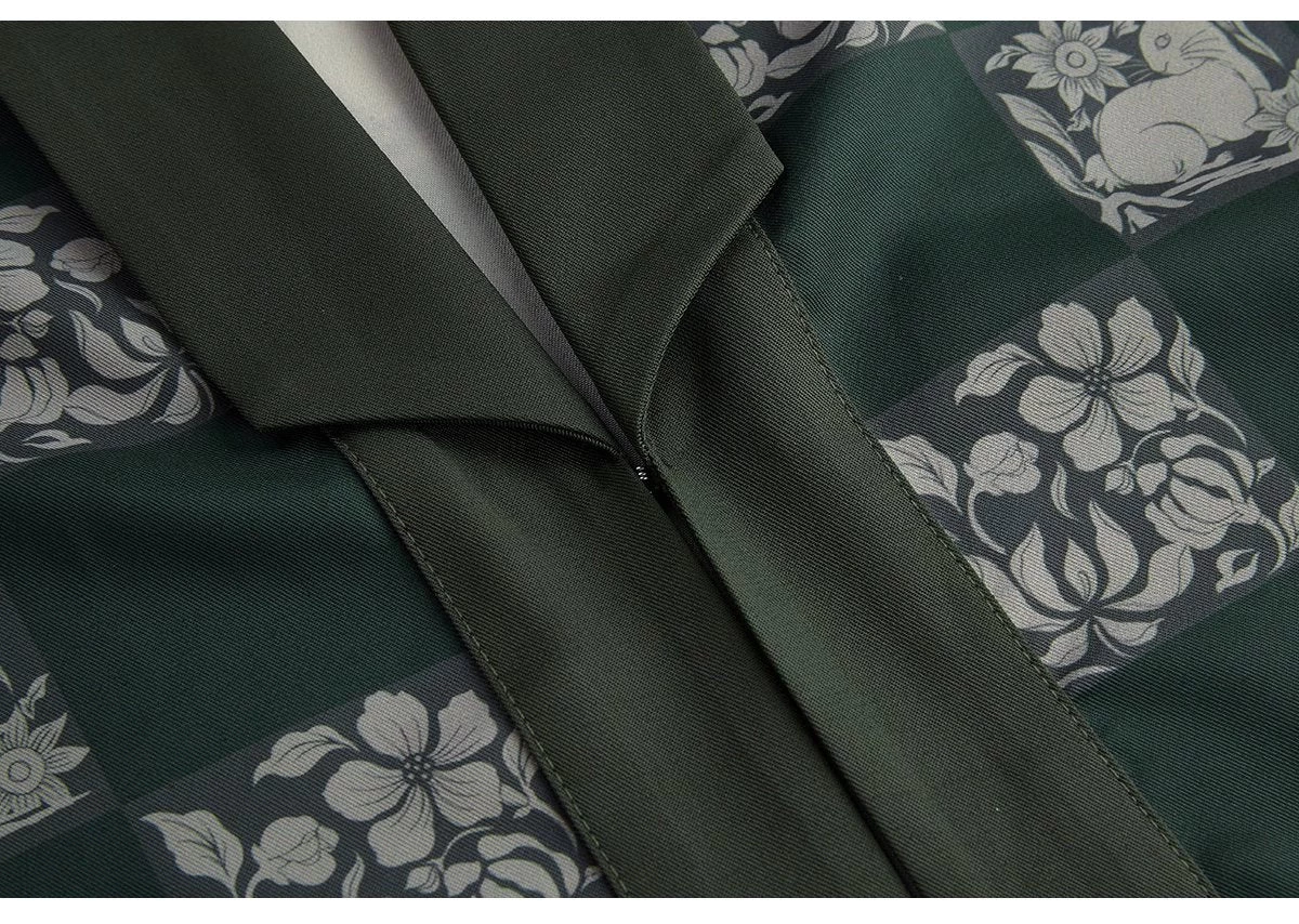 Unisex Modern 3-Piece Daily Hanfu Set, Lab Silk | HANFUBAO