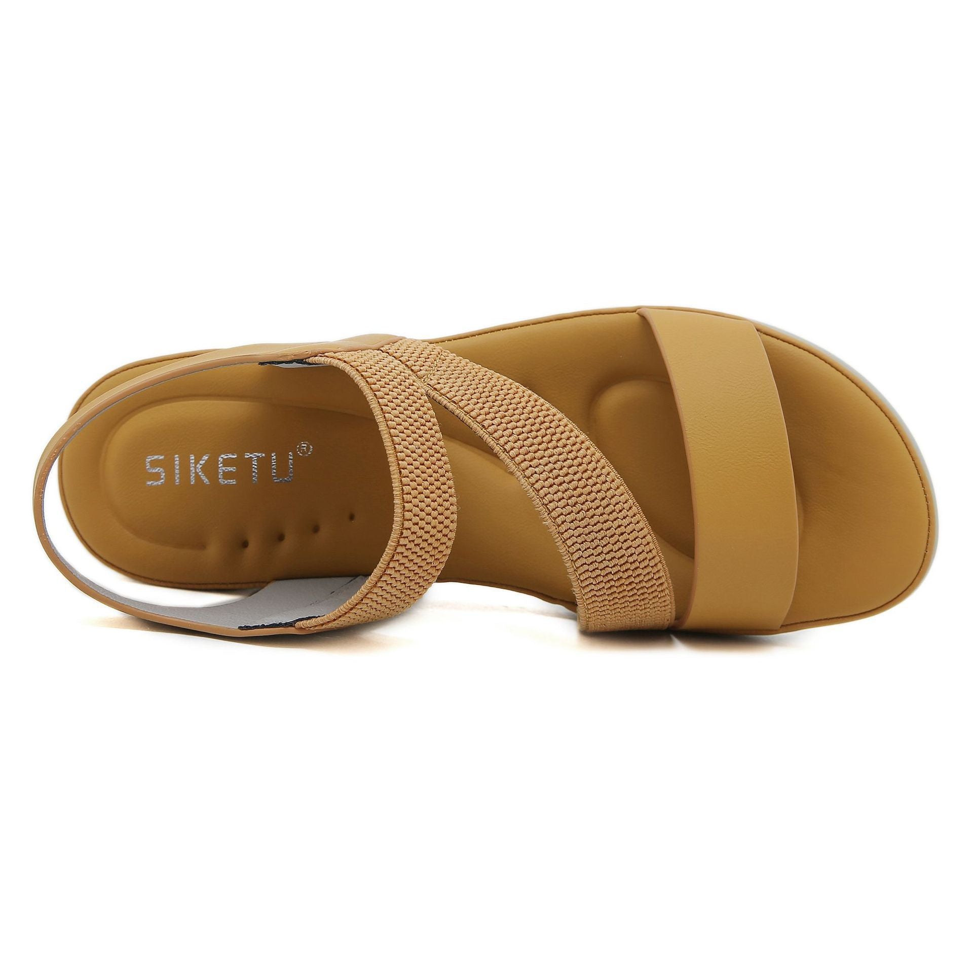 JS1905-2 Sweet Sandals Women's Fashion Large Size Platform Shoes Seaside Beach Sandals