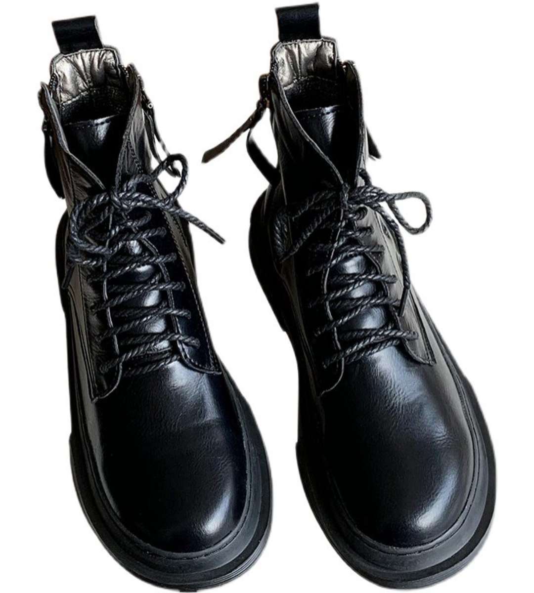 Winter - Ankle Boots - Fleece - Retro - Martin Boots