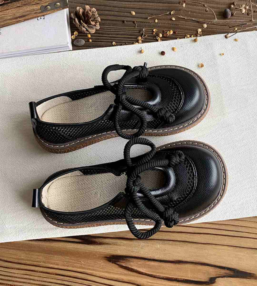 Autumn Casual Sneakers Leather Stylish Trendy Footwear