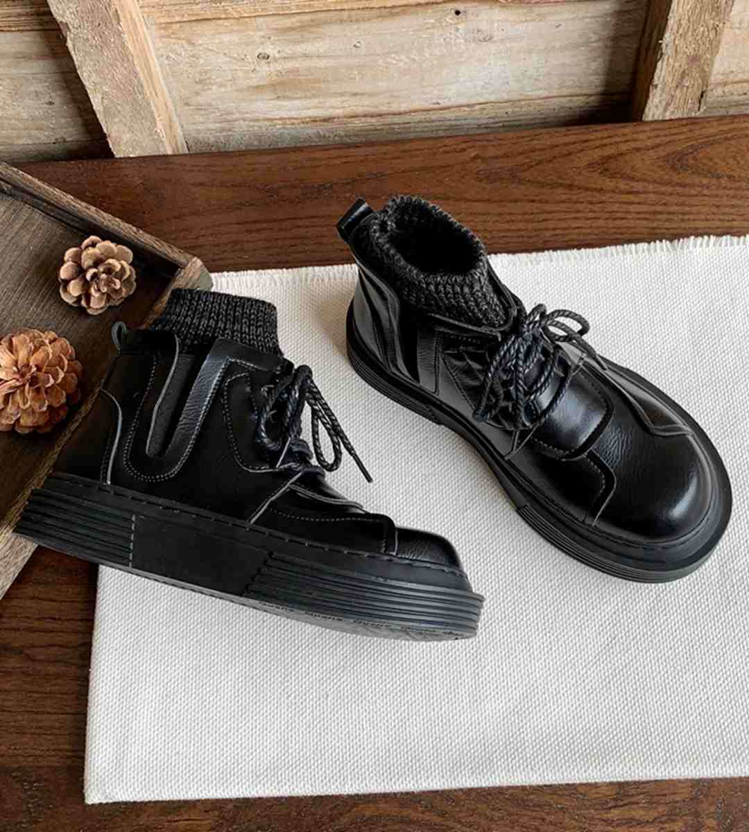 Spring Sneaker Leather Casual Fashion Athletic Shoes for Men and Women