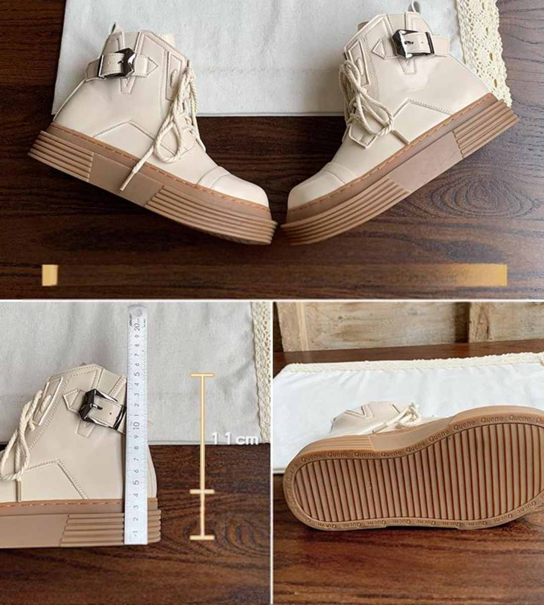 Winter Boots Leather Casual Classic Style Ankle Length Durable Footwear