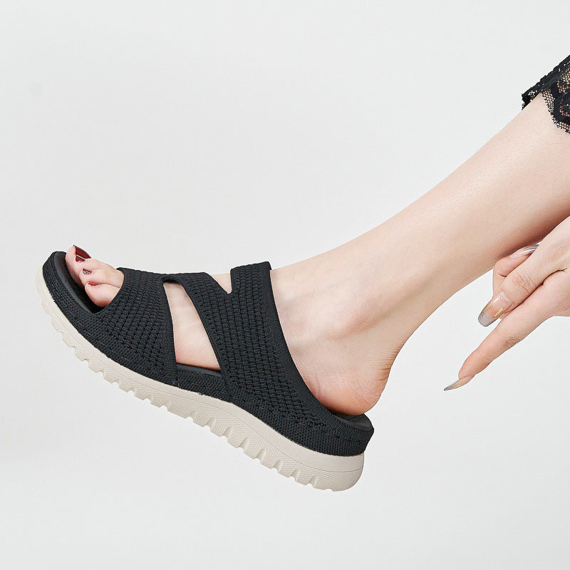 Casual Sandals Hollow-out Platform Women's Sandals | Sports sandals