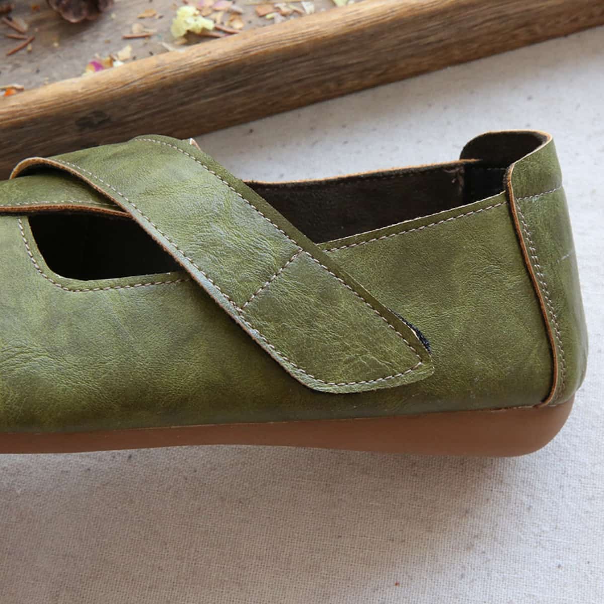 Baotou flats summer new handmade comfortable cotton and linen breathable grandma shoes single shoes women