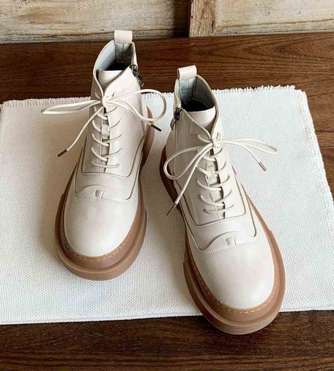 Autumn Winter - Martin Boots - Thick Sole - Vintage - Women