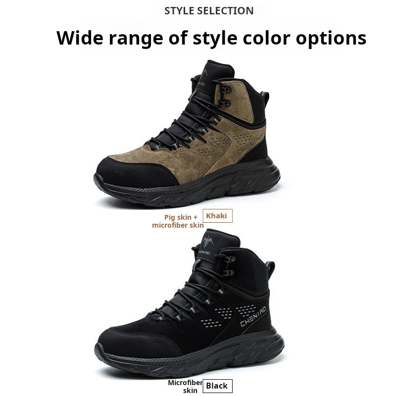 Ujefj-Work Shoes Cut-Resistant Lightweight