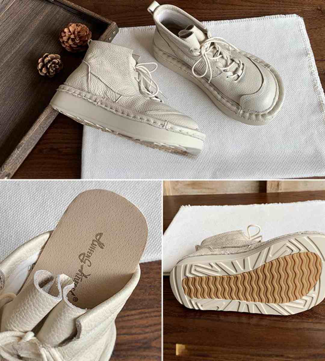Winter Boots Leather Casual Stylish Footwear