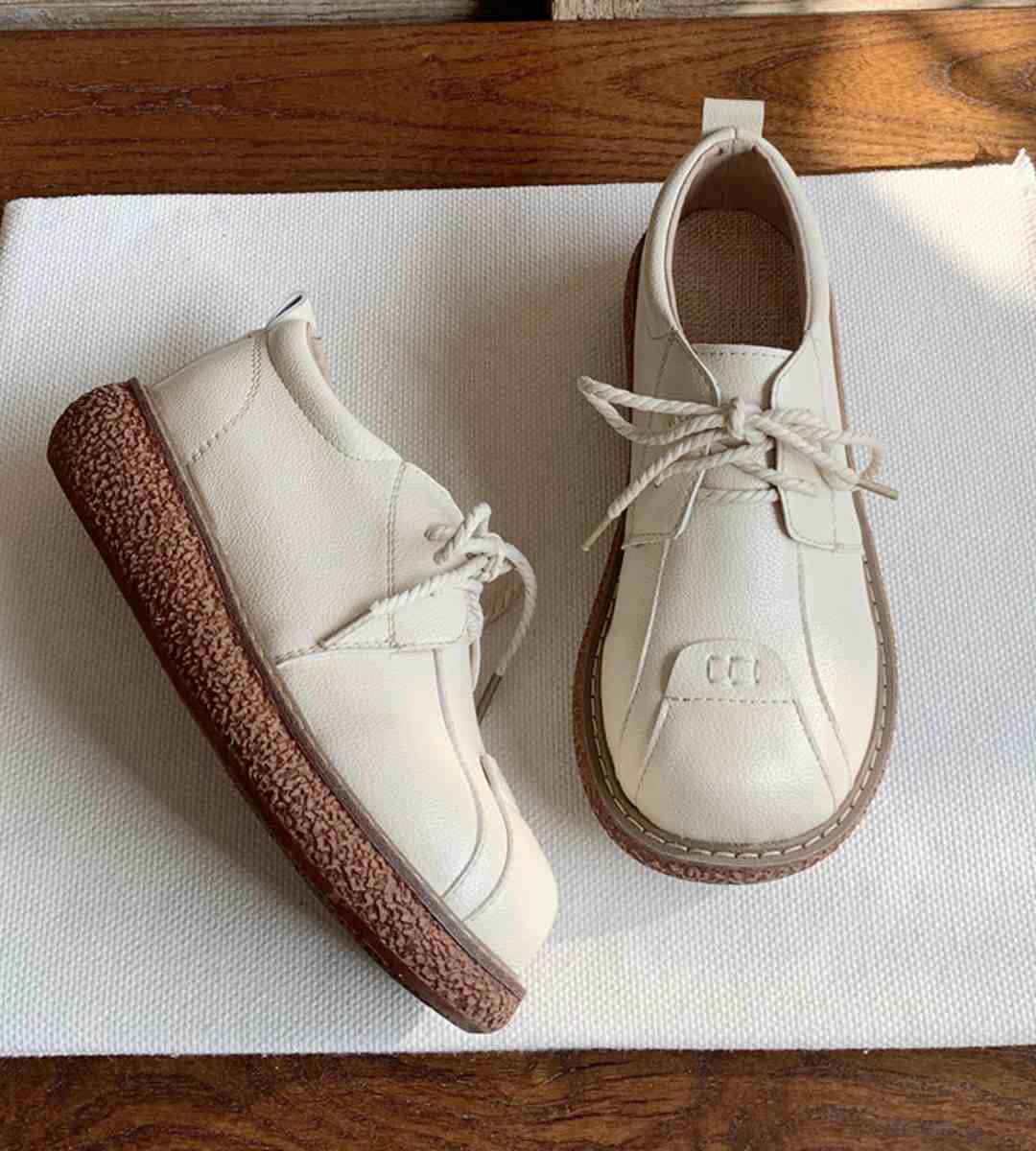 Spring sneakers leather casual sports footwear