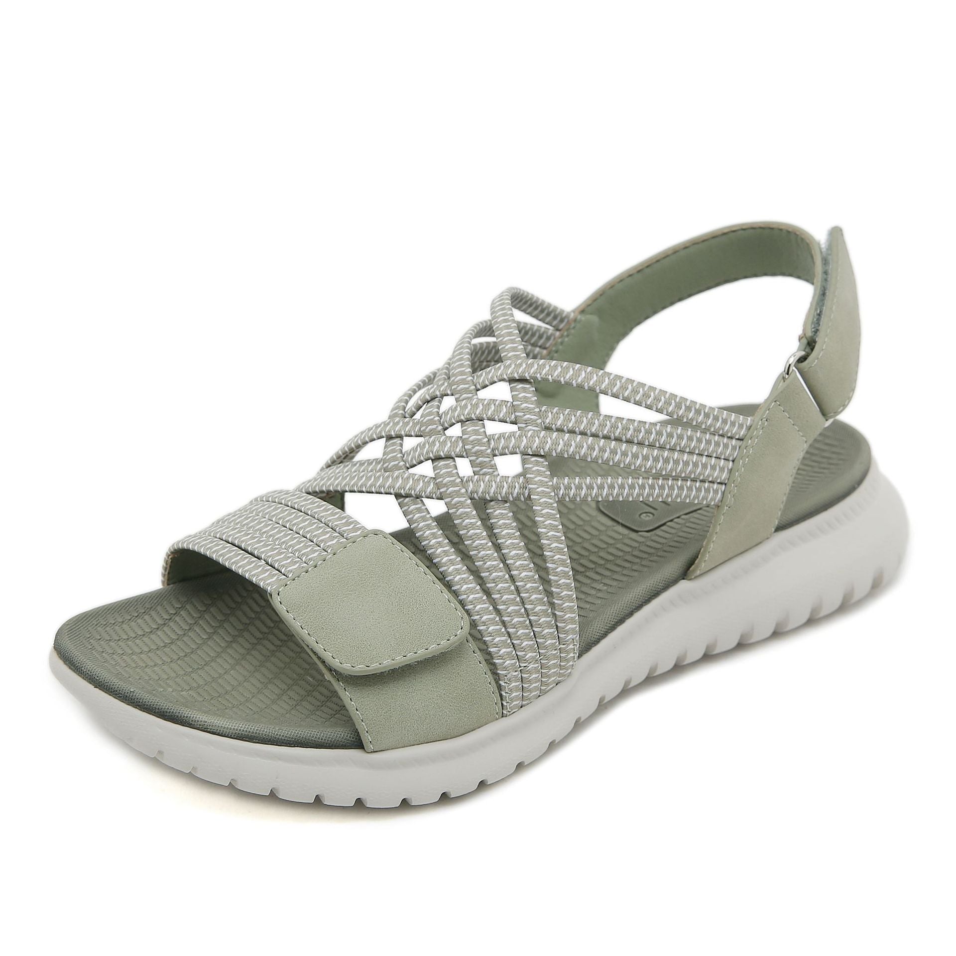 1109-A10 Sandals Women's Lightweight Sports Comfortable Rubber Band Large Sandals | Sports sandals