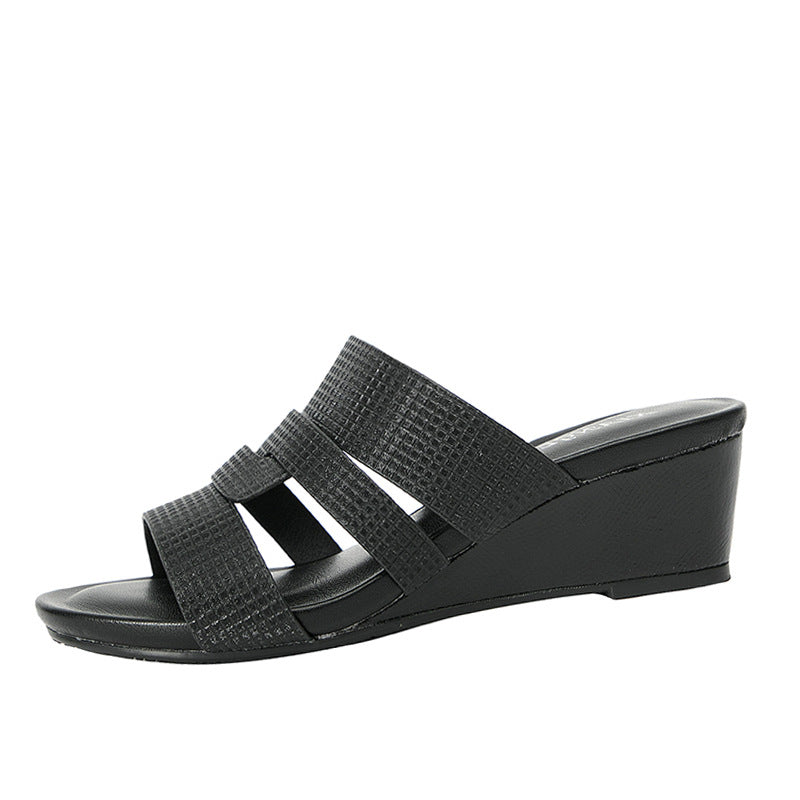 Casual Platform Sandals Summer Comfortable Wedge Surface Outdoor Slippers