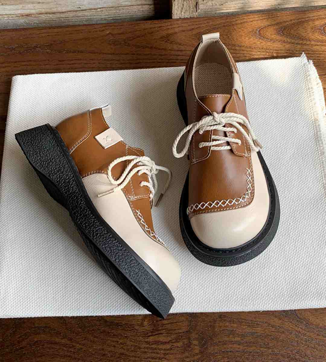 Spring Casual Sneakers Leather Fashion Lightweight Stylish