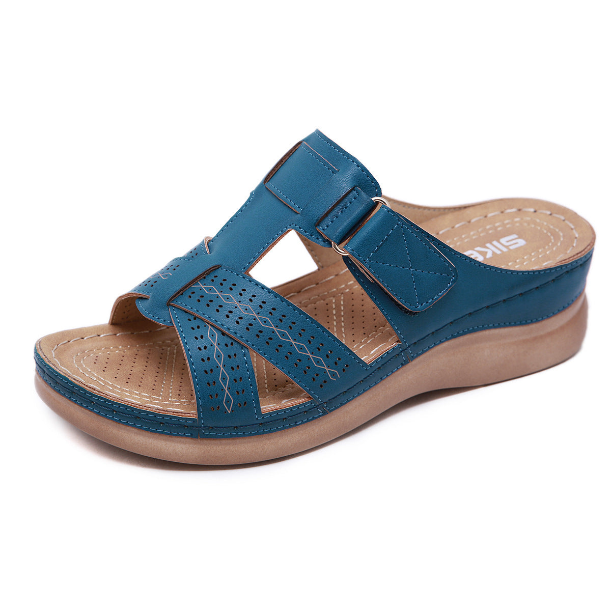 Sandals Women's Car Line Mother Shoes Large Size Sandals Wedge Slippers