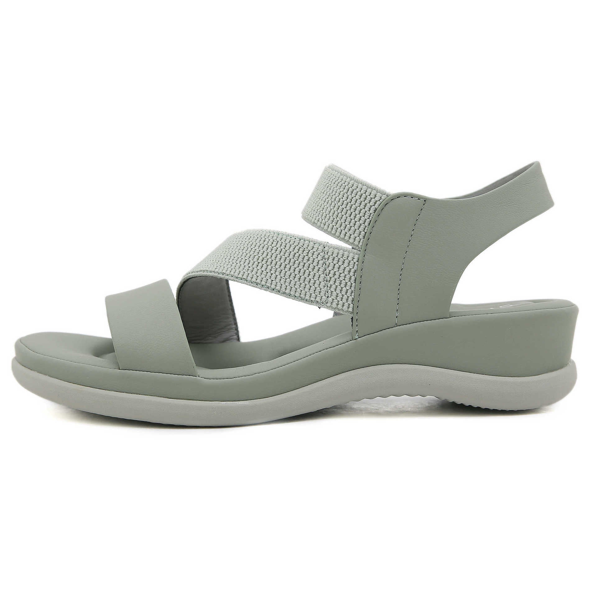 JS1905-2 Sweet Sandals Women's Fashion Large Size Platform Shoes Seaside Beach Sandals