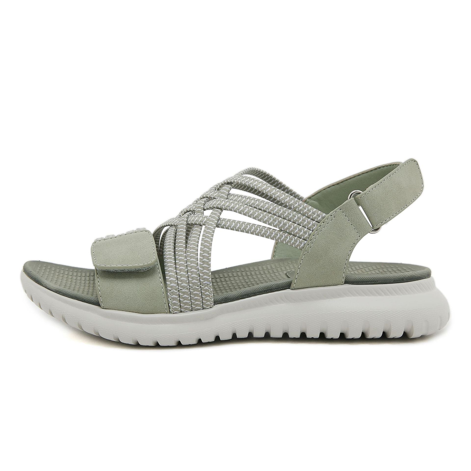 1109-A10 Sandals Women's Lightweight Sports Comfortable Rubber Band Large Sandals | Sports sandals