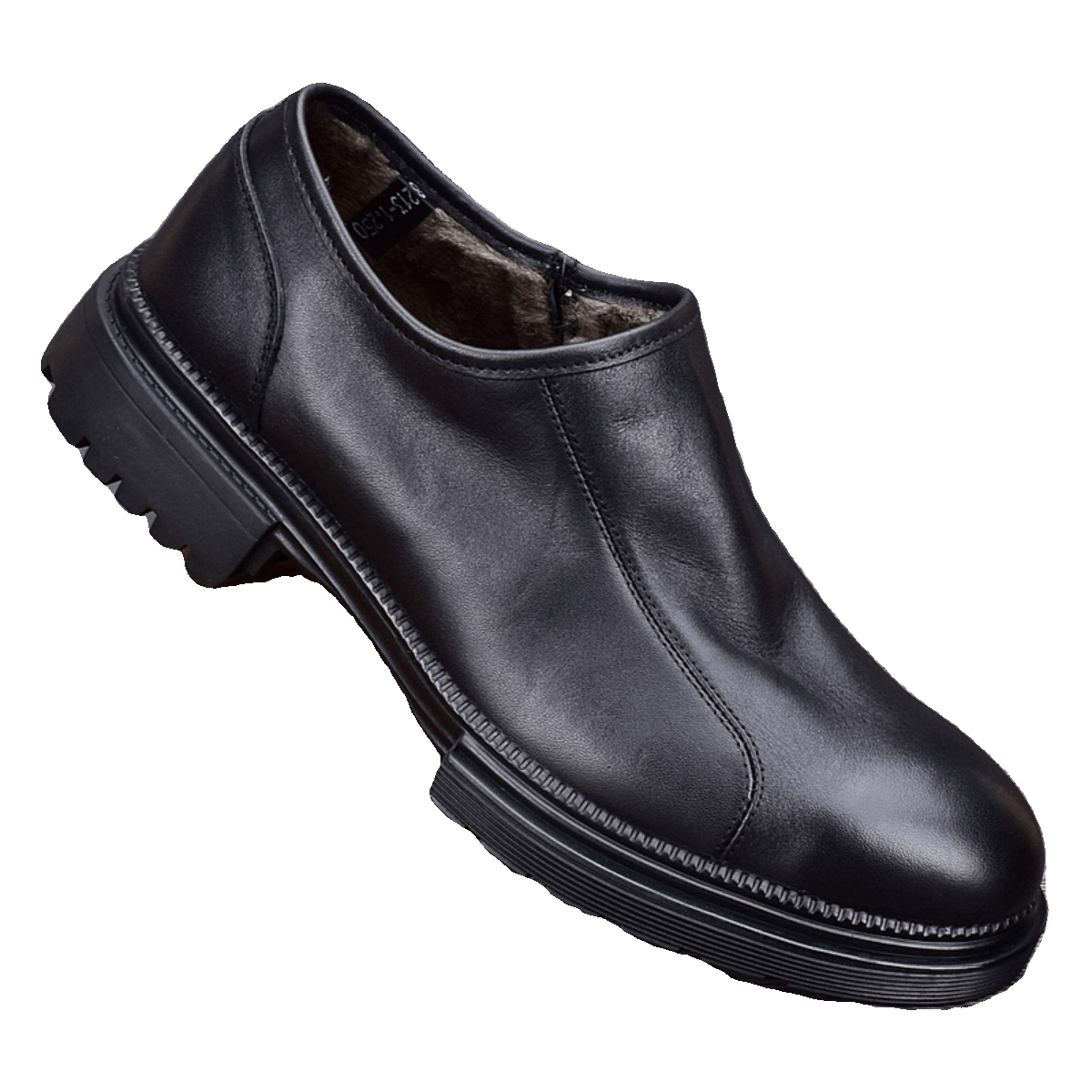 Winter men's leather shoes velvet warm cotton shoes genuine leather first layer cowhide non-slip wear-resistant business dress men's shoes