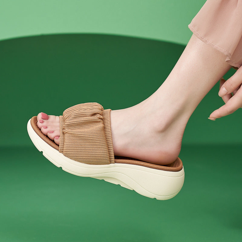 398-3 Thick Sole Lightweight Anti slip Comfortable Casual Slippers | Sports sandals