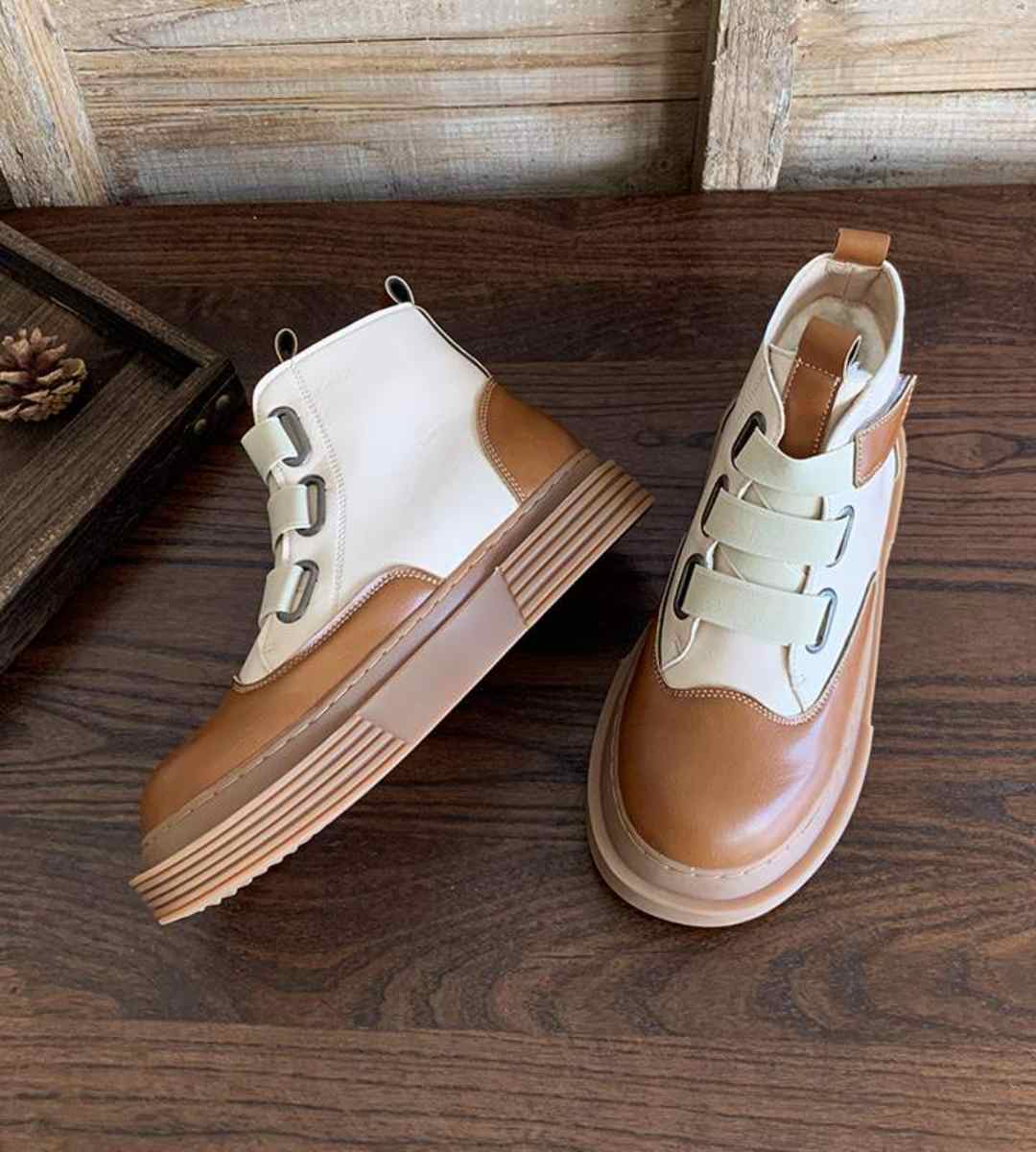 Winter Ankle Boots Fleece Retro British Martin Short Boots