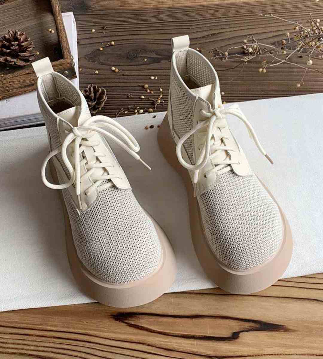 Summer Women's Martin Boots Breathable Hollow Short Boots