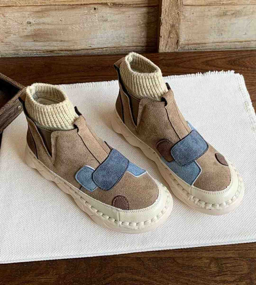 Winter Short Boots Soft Bottom Sock Martin Boots