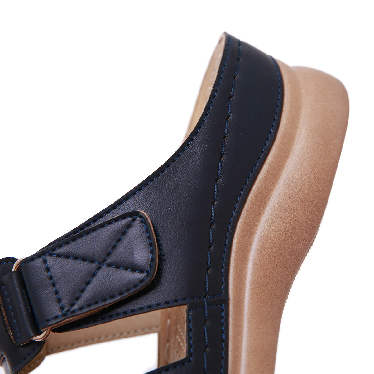 Sandals Women's Car Line Mother Shoes Large Size Sandals Wedge Slippers