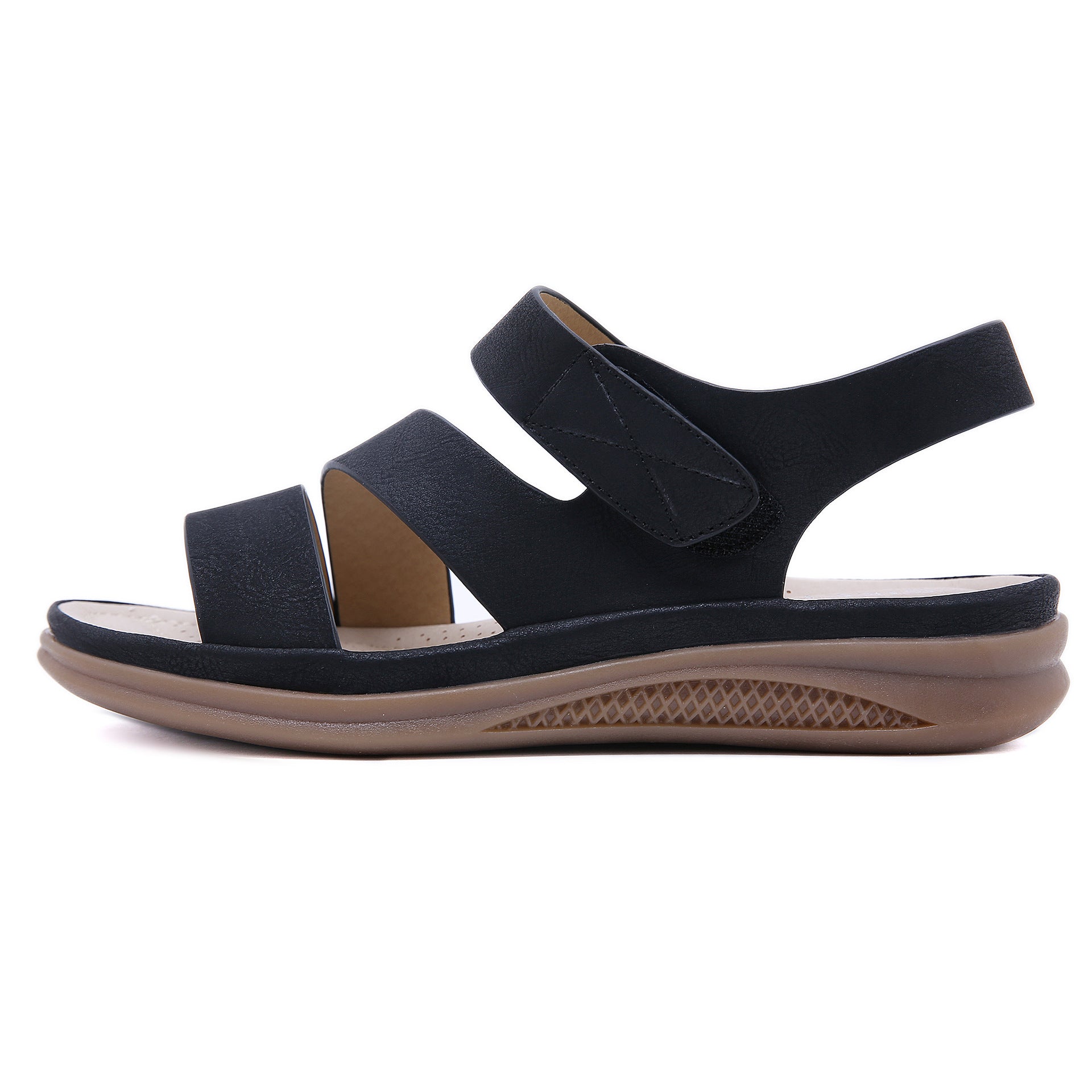 Women's Casual Lightweight Large Size Retro Wedge Comfortable Sandals