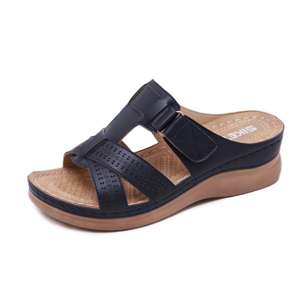 Sandals Women's Car Line Mother Shoes Large Size Sandals Wedge Slippers