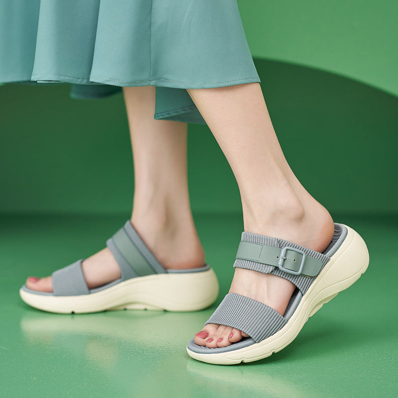 Thick-Soled Lightweight Non-Slip Comfortable Casual Sports Slippers | Sports sandals