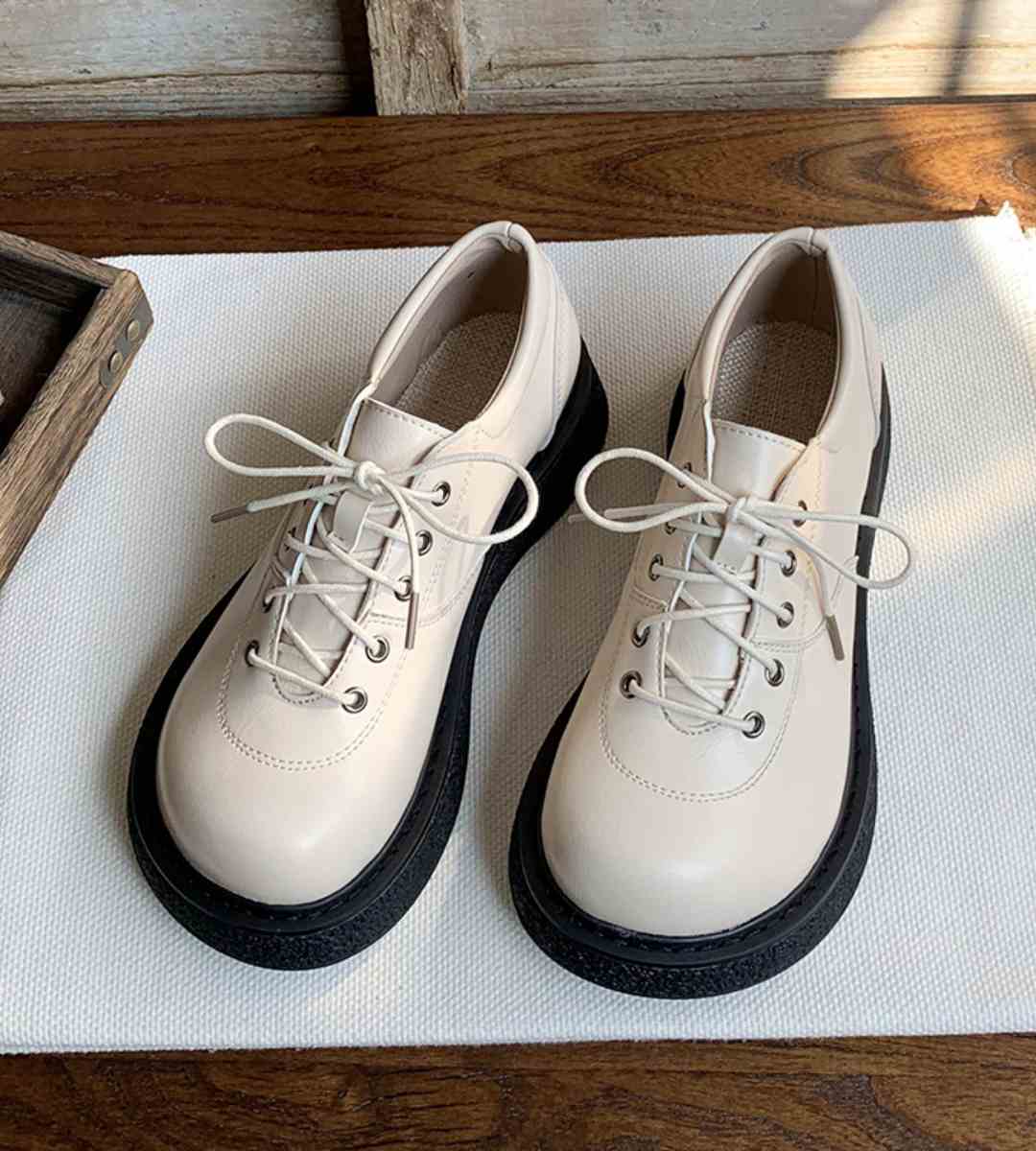 Autumn Casual Sneakers Leather Sporty Fashion Shoes