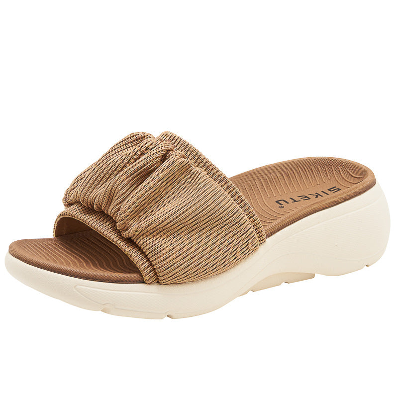 398-3 Thick Sole Lightweight Anti slip Comfortable Casual Slippers | Sports sandals