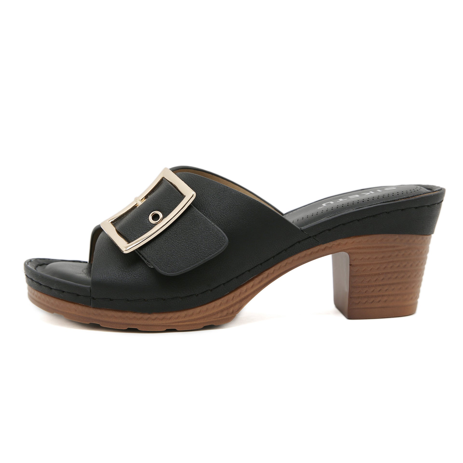 HX836-3 Sweet Outdoor Sandals Women's Fashion Large Size Wedge Shoes Beach Shoes