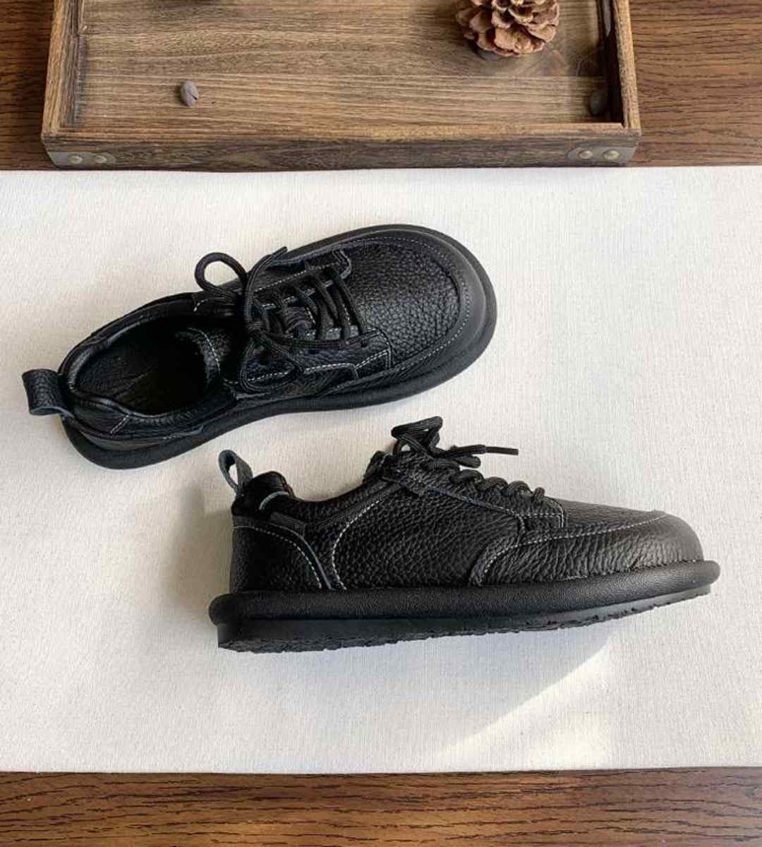 Spring-Ballet Flats-Leather-Preppy-Sneakers