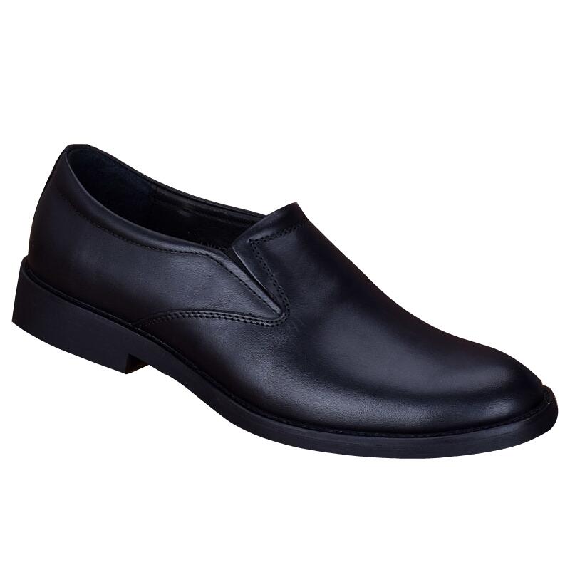 Business men's shoes formal leather shoes men's genuine leather first layer cowhide foot cover soft sole men's wedding shoes breathable work shoe