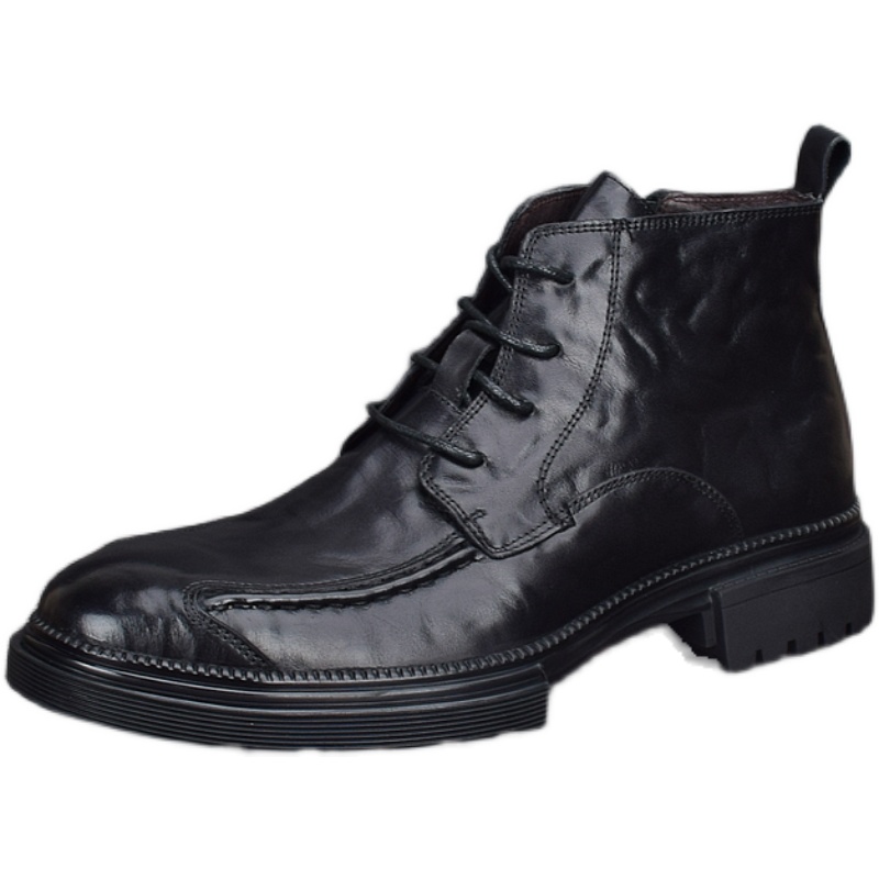 First layer cowhide Martin boots men's leather breathable boots business high-top leather shoes fashion men's boots