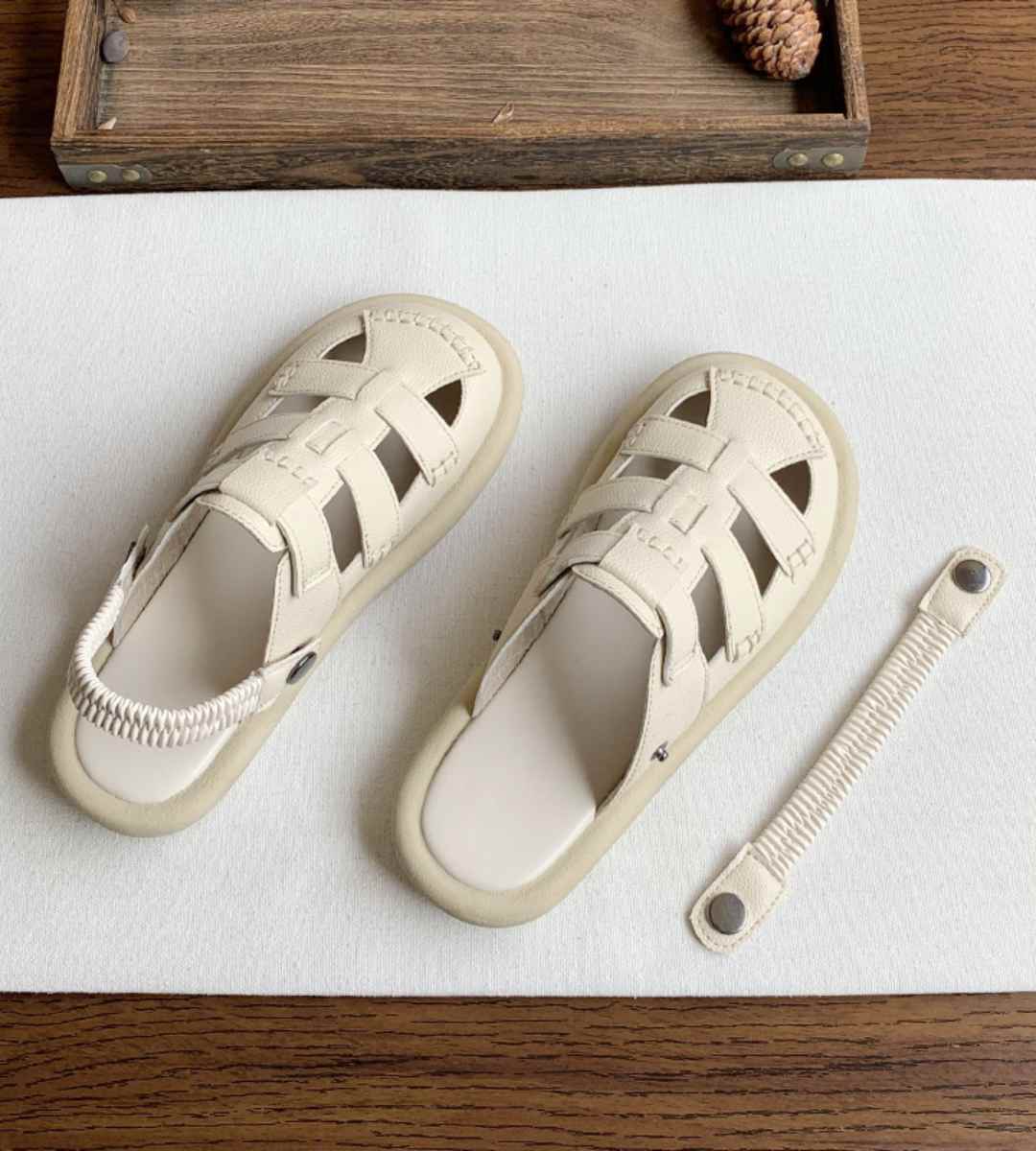 Spring Sneakers Leather Casual Lightweight Athletic Shoes