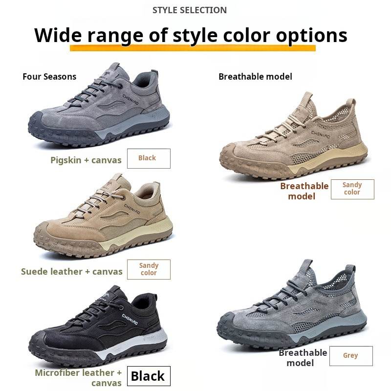 Glvrn-Durable Labor Protection Shoes Light