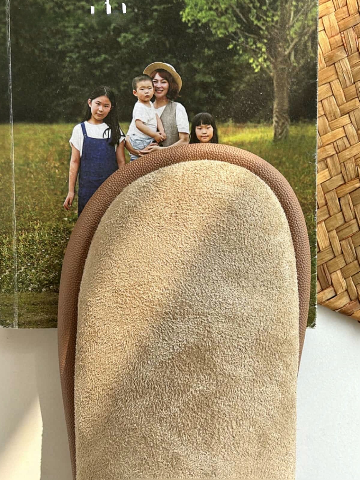 Imitation lamb wool round head flat-bottomed short boots autumn and winter warm soft and cute snow boots
