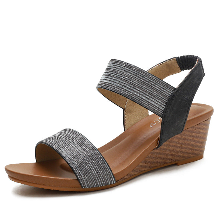 Women's Sandals with Roman Shoes plus Size Wedge Fashion Women's Shoes