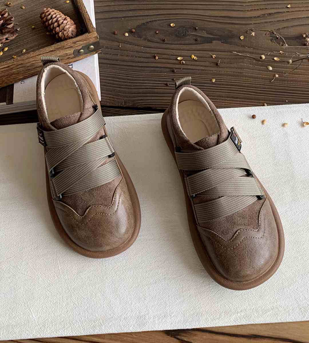 Summer Sneakers Leather Casual Sports Shoes