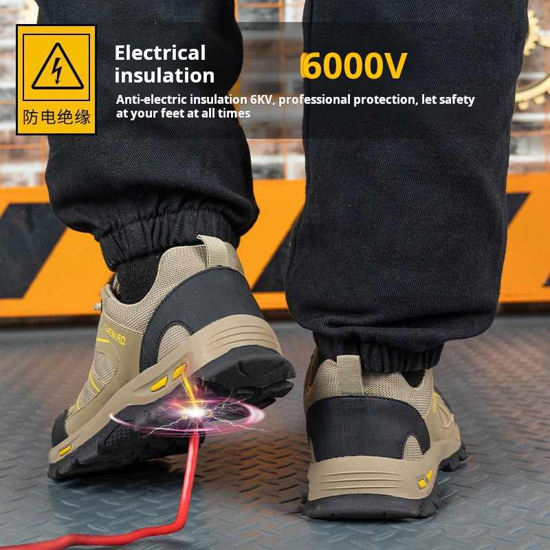 Hdti-Work Shoes Puncture-Resistant Lightweight