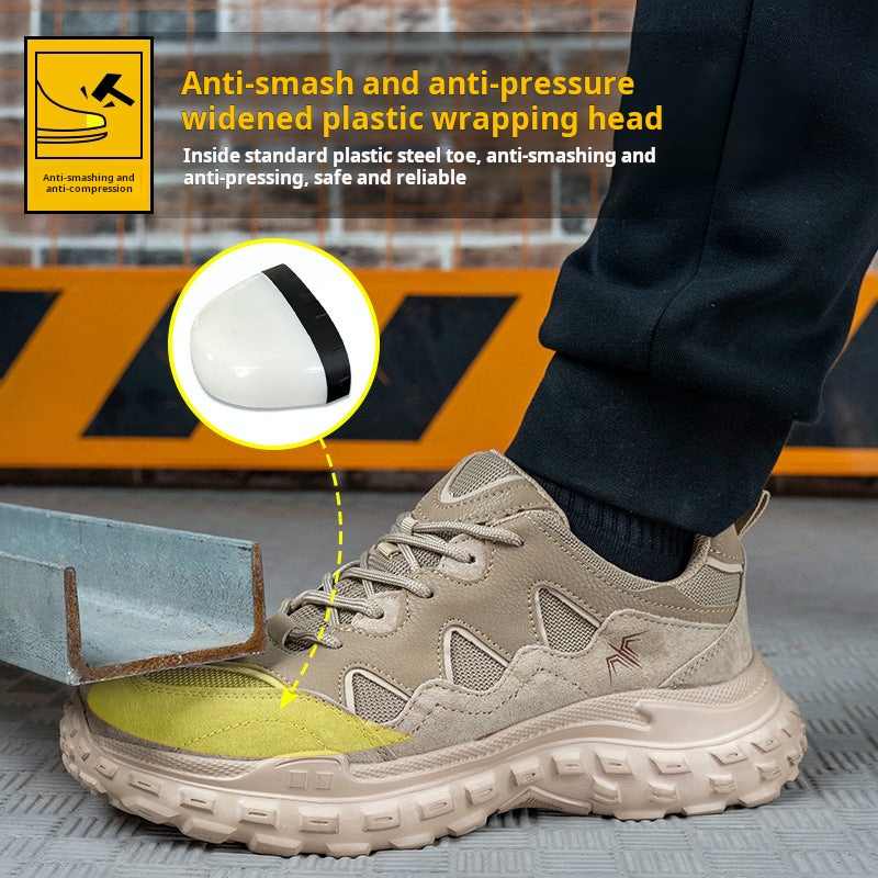 Csvso-Durable Labor Protection Shoes Light