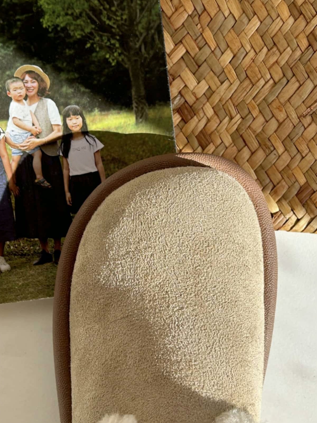 Imitation lamb wool round head flat-bottomed short boots winter belt buckle simple warm snow boots