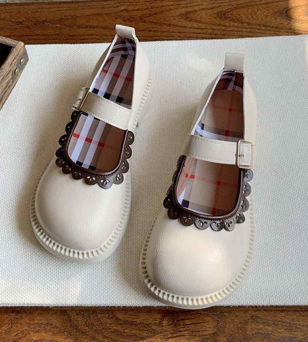 2024 spring Mary Jane shoes leather Japanese Lolita style