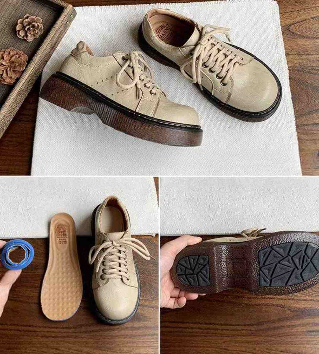 Autumn 2024 - Oxfords - Leather - Retro - JK Style