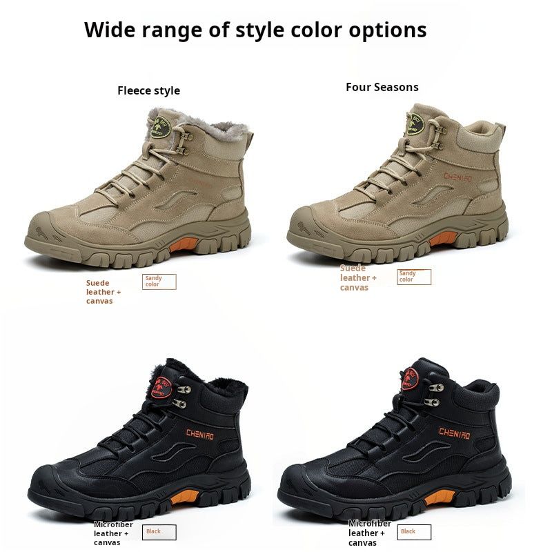 Ehtv-Work Shoes Cut-Resistant Lightweight
