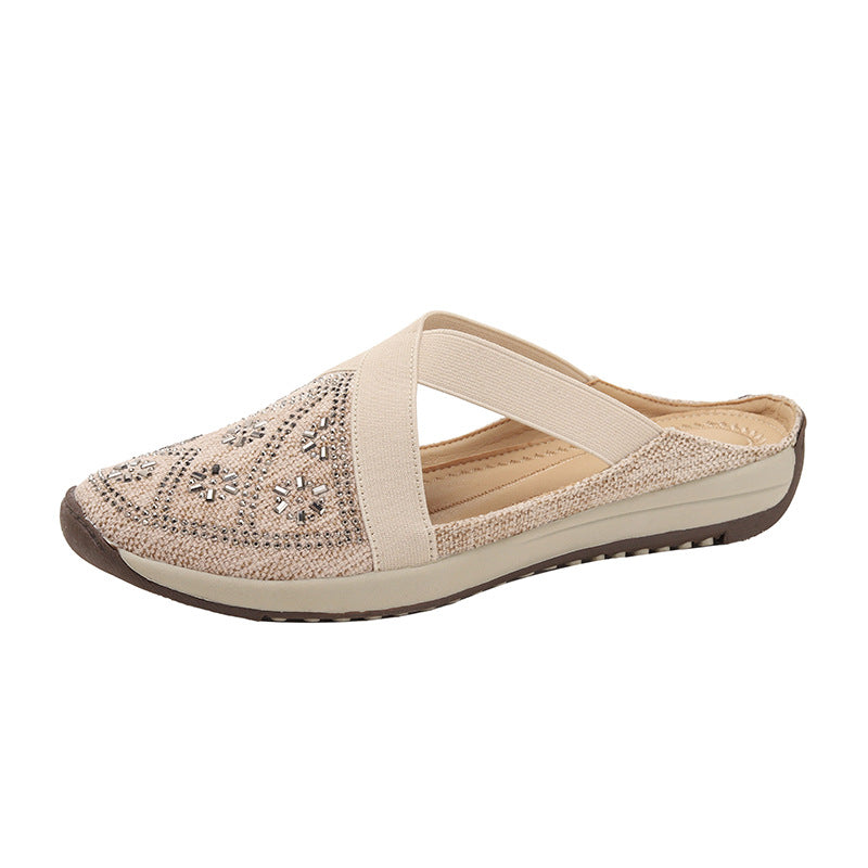 Women's Leisure Slip-on Comfortable and Soft Walking Wearable Shoes Women's Thin Shoes